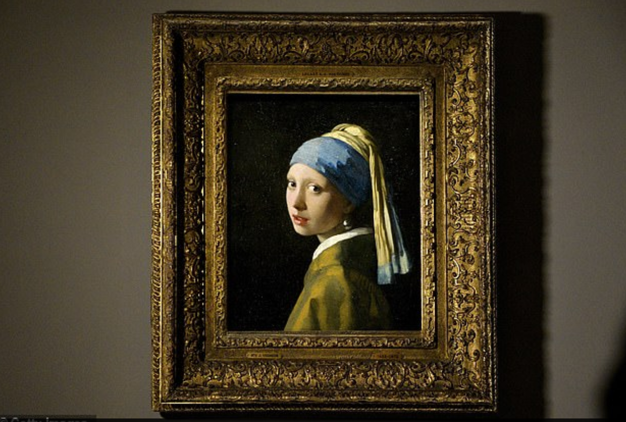Картина вермеера девушка. Johannes Vermeer девушка с жемчужной сережкой.